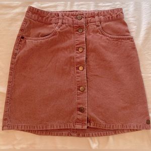 EUC ROXY CORDUROY SKIRT